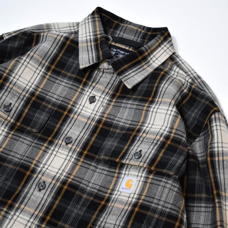Carhartt 107013 Loose Fit Heavyweight Flannel L/S Plaid Shirts / 全3色