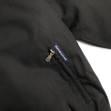 Renegade Sports Padded Nylon Lined Derby Jacket - Black
