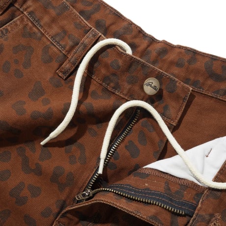 Butter Goods Work Pants - Leopard