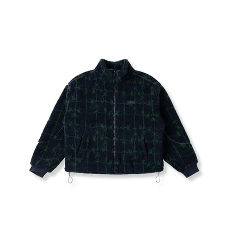 Dime Polar Fleece Sherpa Zip - Navy