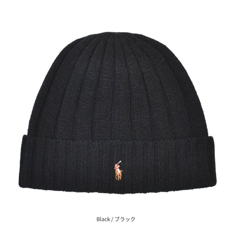 Polo Ralph Lauren Signature Pony Wool-Blend Beanie / 全10色