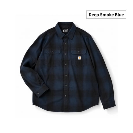 Carhartt 107013 Loose Fit Heavyweight Flannel L/S Plaid Shirts / 全3色