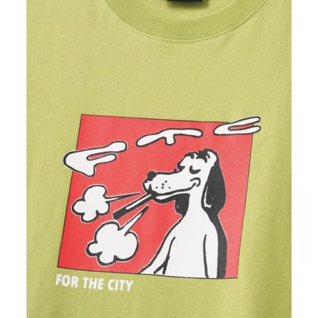 FTC Smoking Dog Tee / 全3色