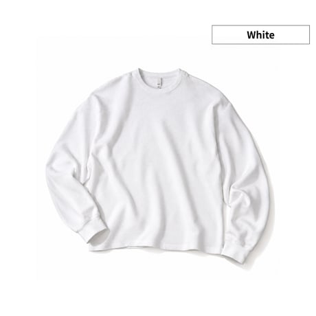 Los Angeles Apparel TX407GD L/S Garment Dye Heavy Thermal Crewneck / 全6色