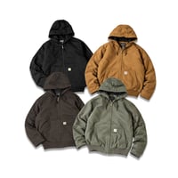 Carhartt USA J130/104050 Washed Duck Insulated Active Jacket / 全4色