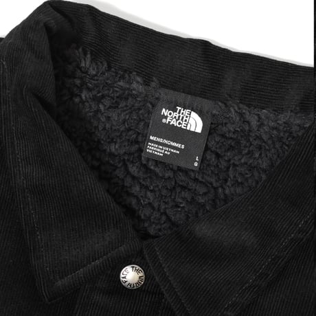 The North Face Corduroy Junction Fleece Lined Shacket - Black