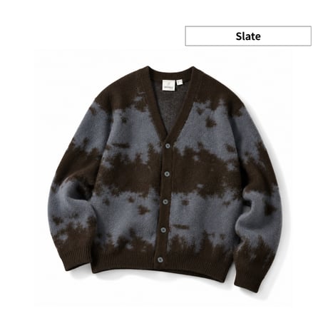 Gramicci Mohair Splatter Cardigan [G6FM-J038] / 全3色