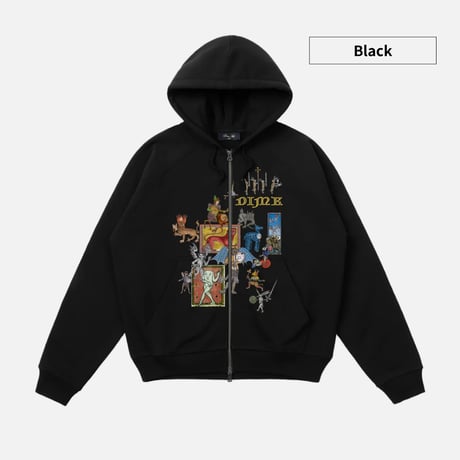 Dime What the Medieval Zip Hoodie / 全2色