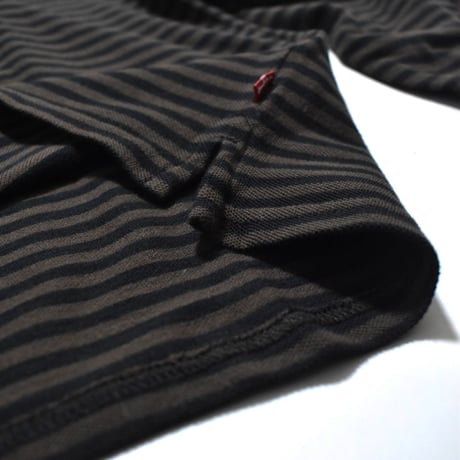 Levi's®︎ Classic Boxy Long-Sleeve Polo Penaud Stripe [0087G-0003] [0087G-0004]  / 全2色