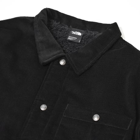 The North Face Corduroy Junction Fleece Lined Shacket - Black