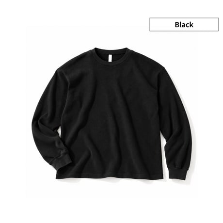 Los Angeles Apparel TX407GD L/S Garment Dye Heavy Thermal Crewneck / 全6色