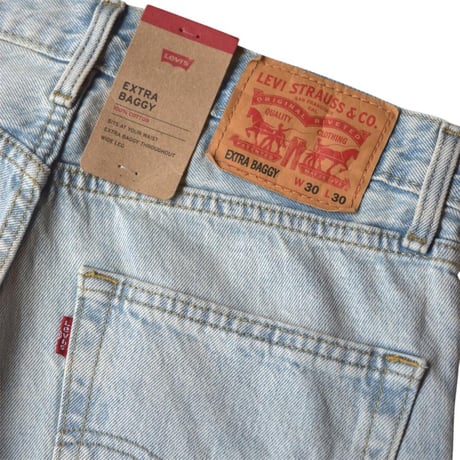 Levi's Extra Baggy Jeans - Light Stone Wash