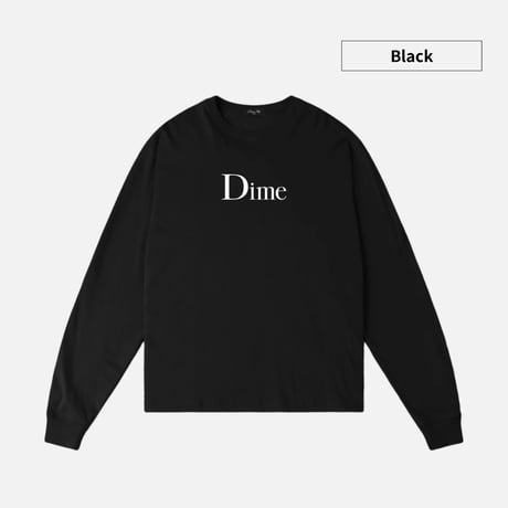 Dime Classic Big Logo L/S T-Shirt / 全2色