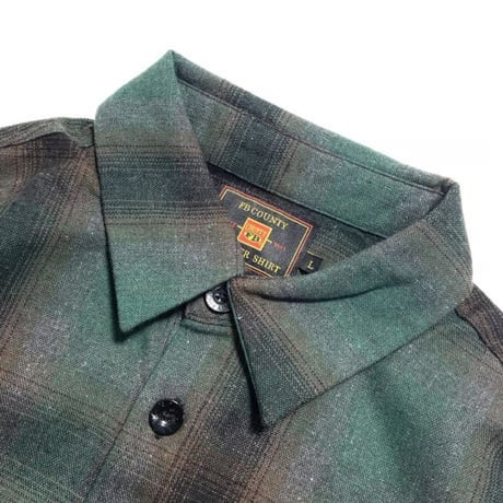 FB County L/S Checker Flanel Shirt / 全5色
