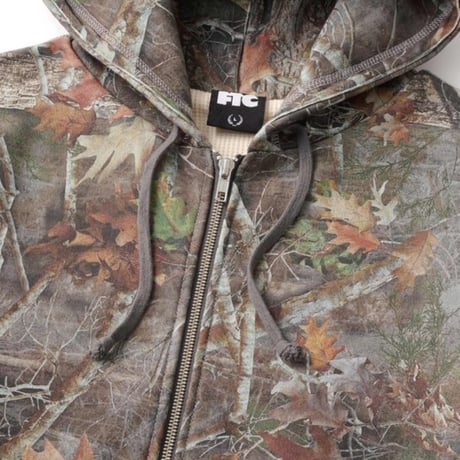 FTC hermal Lined Zip Up Hoody - Camo