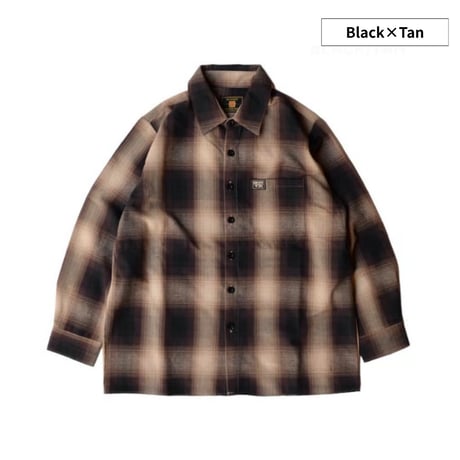 FB County L/S Checker Flanel Shirt / 全5色