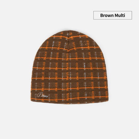 Dime Plaid Skully / 全2色