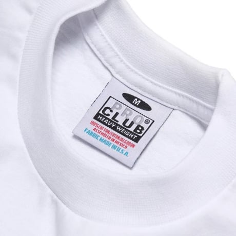 Pro Club S/S Heavyweight Cotton Crewneck T-Shirts / プロクラブ ヘビーウェイト 半袖無地 Tシャツ 全2色