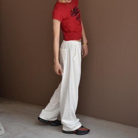 Los Angeles Apparel Heavy Jersey Wide Garment Dyed Casual Pants [1205WGD] / 全4色