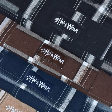 Shaka Wear 5.6oz Plaid Shorts / 全4色