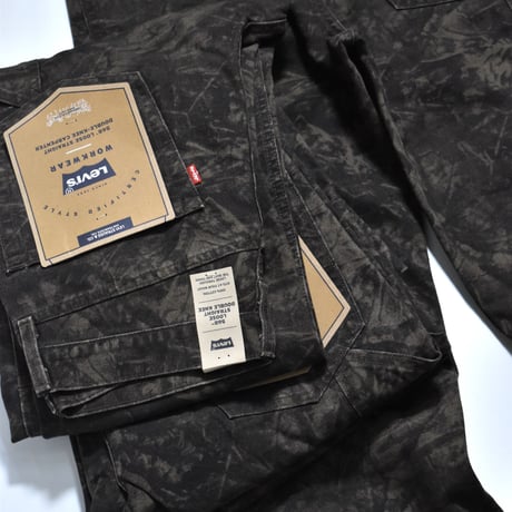 Levi's 568-0021 Loose Straight Double Knee Denim - Releigh camo dark