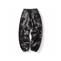 Los Angeles Apparel Custom Frost Bleached Sweat Pants - Black