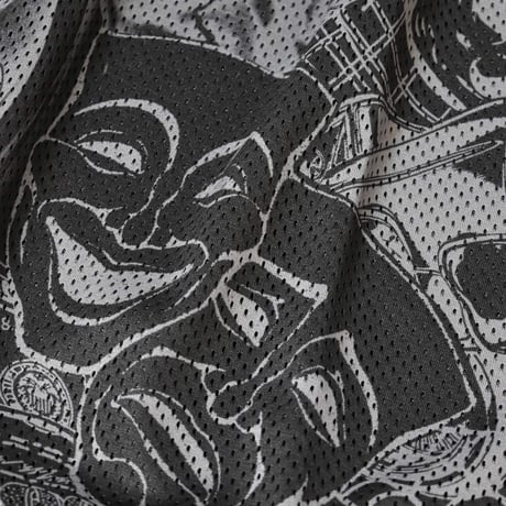 FB County Graffiti Mesh Shorts / 全2色