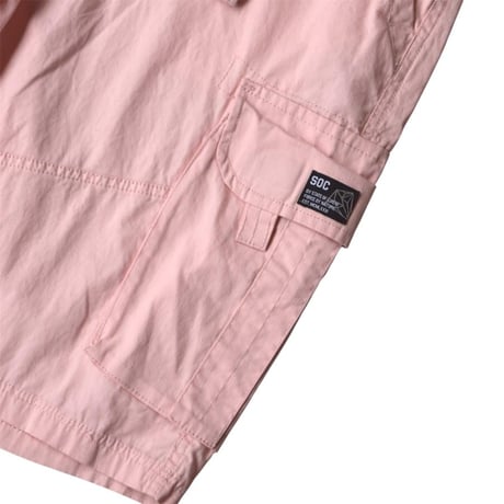 SOC by State of crew Cargo Shorts - Pink