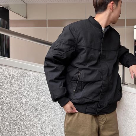 Renegade Sports Padded Nylon Lined Derby Jacket - Black