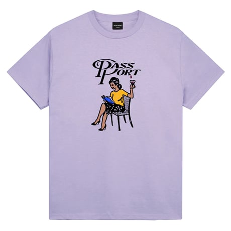 Pass~Port Minimal Output S/S Tee - Lavender