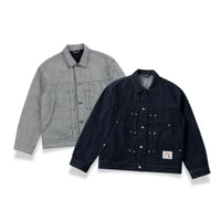 Dime Pleated Denim Jacket / 全2色