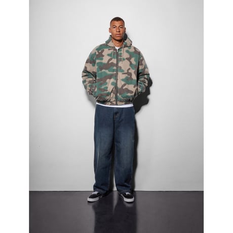 Butter Goods Insulated Work Jacket - Spray Camo