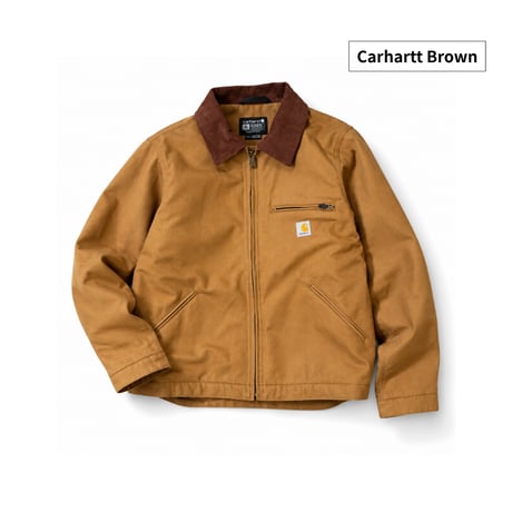 US Carhartt Relaxed Fit Duck Blanket-Lined Detroit Jacket [103828] / 全2色