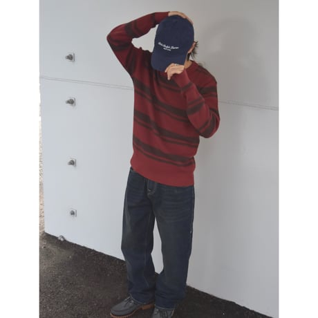 Calvin Klein Stripe Cotton Knit / 全3色