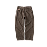 FTC EMB Baggy Fit Denim - Dyed Brown