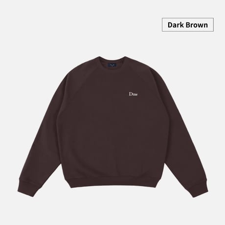 Dime Classic Small Logo Crewneck / 全4色