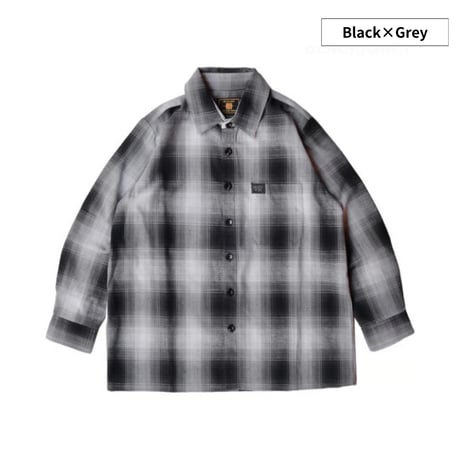 FB County L/S Checker Flanel Shirt / 全5色