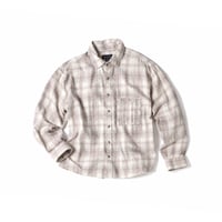 Cotton On L/S Plaid Shirts - Stone Check