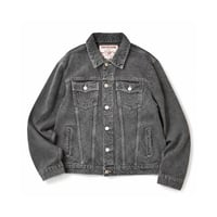 True Religion Jesse SN Trucker Jacket Jacket - Grey Wash