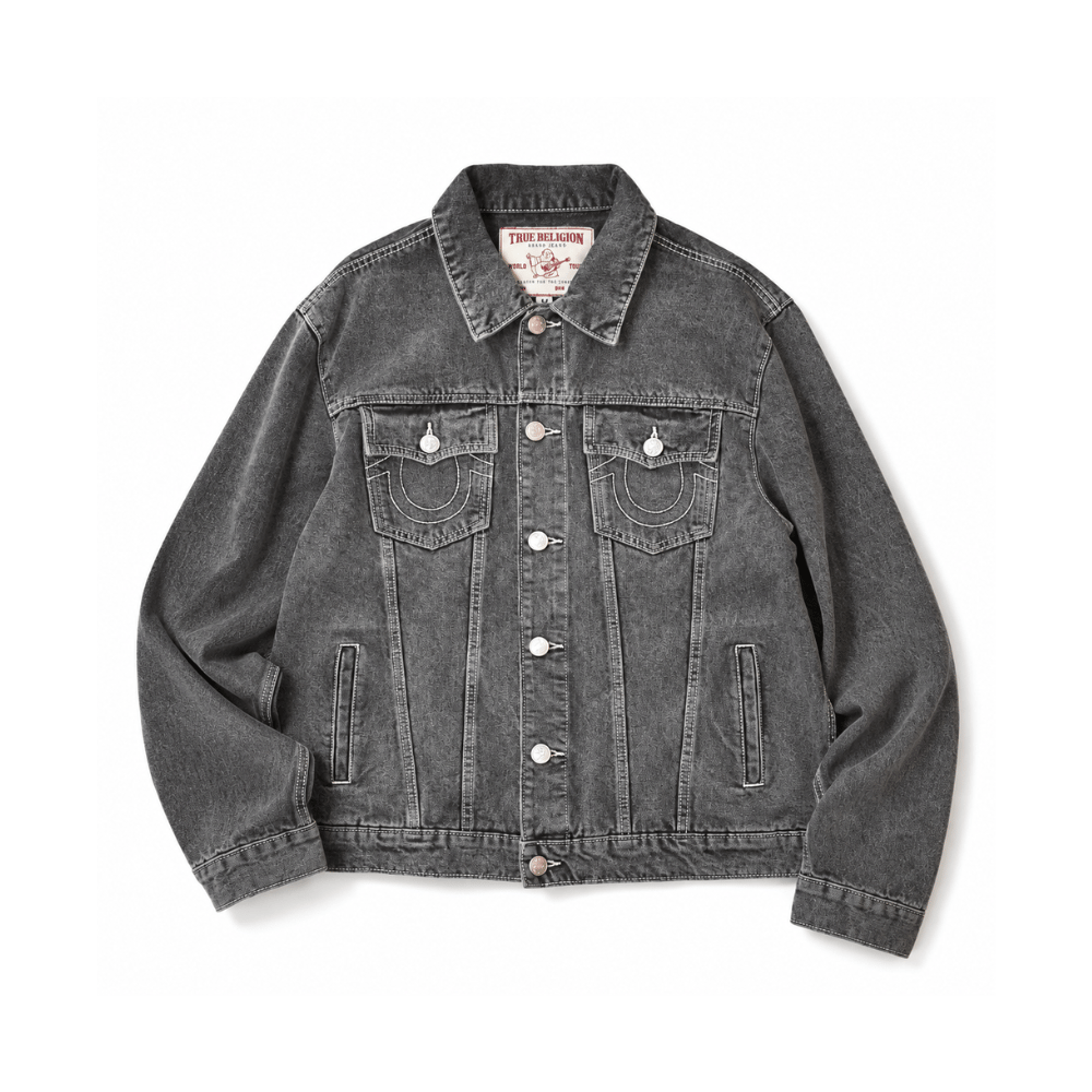 True Religion Jesse SN Trucker Jacket Jacket -