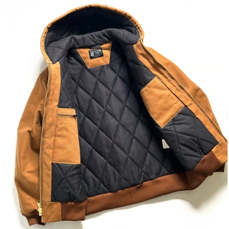Carhartt USA J140 Firm Duck Insulated Flannel Lined Active Jacket / 全2色
