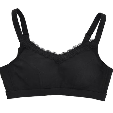乳がん用 術後ブラ 乳がんブラ ノンワイヤー レースブラ 乳がんブラ 乳房パッド対応 パッドポケット付き パッド収納ポケット付きブラジャー