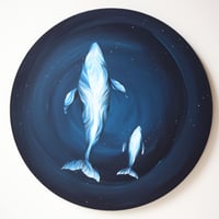 【原画】　Under the moonlight "夜の歌”