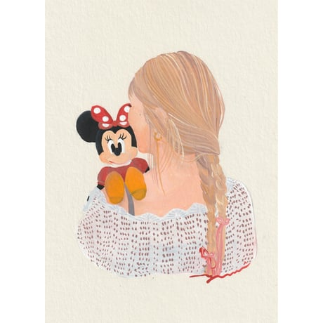 【オーダーメイド原画】BACK STYLE PORTRAIT
