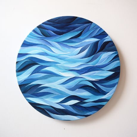 【原画】　Water planet "DEEP BLUE"