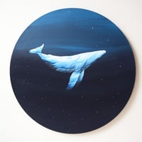 【原画】　Under the moonlight "星空の歌”