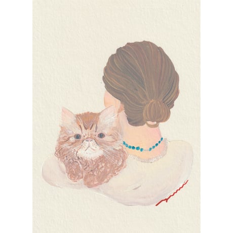 【オーダーメイド原画】BACK STYLE PORTRAIT