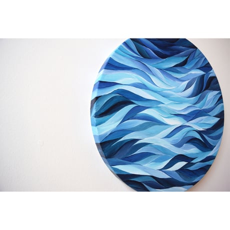 【原画】　Water planet "DEEP BLUE"