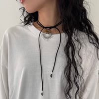 【nostalgic silver】charm choker