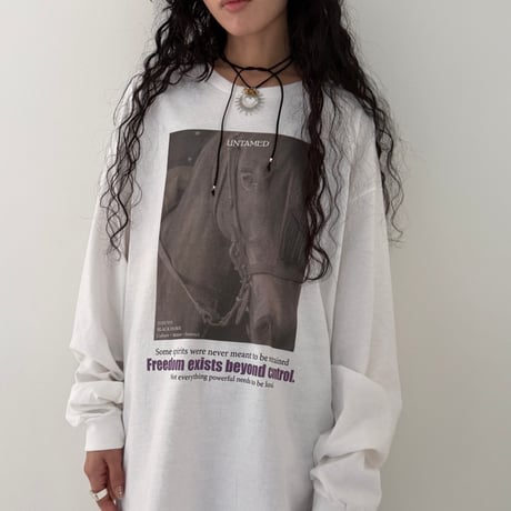 【D.NUVO】UNTAMED LONG TEE